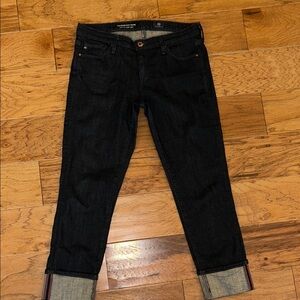 AG Adriano Goldschmied Dark Ankle Jeans